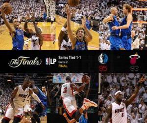 yapboz NBA Finalleri 2011, Oyun 2, Dallas Mavericks 95 - Miami Heat 93